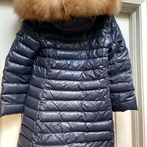 Moncler Girls' Hooded Long Down Jacket - Picture 3 of 16